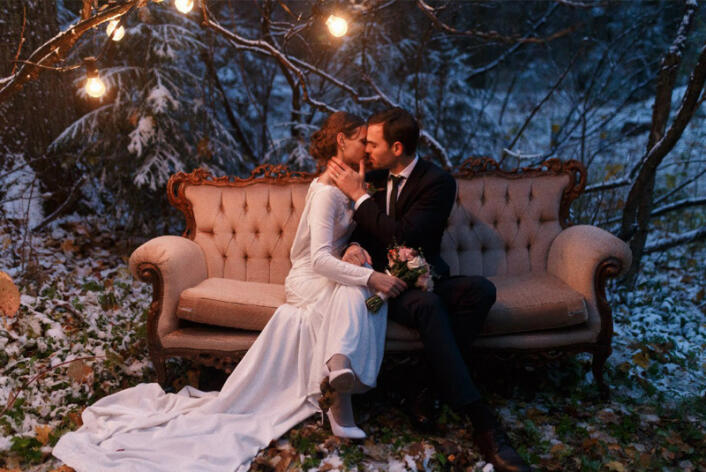 53 Актуальные фото идеи для свадебной фотосессии зимой