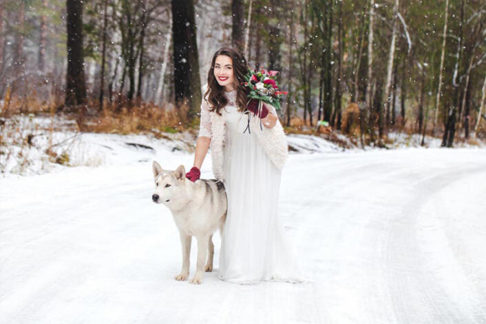 русско народная свадьба зимой