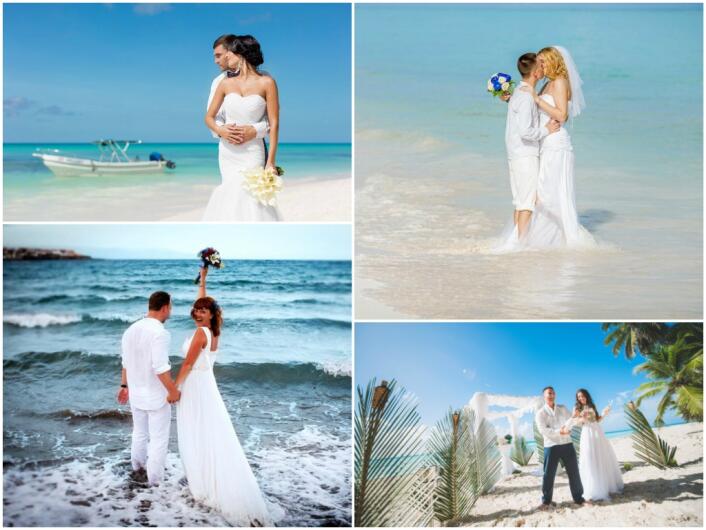 символическая свадьба на карибских островах