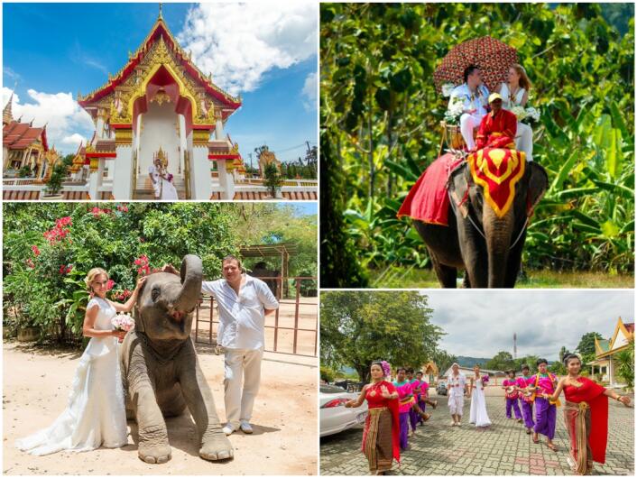 символическая свадьба в таиланде