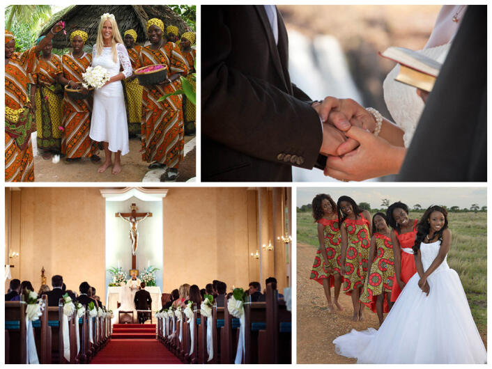 свадьба в африке фото
