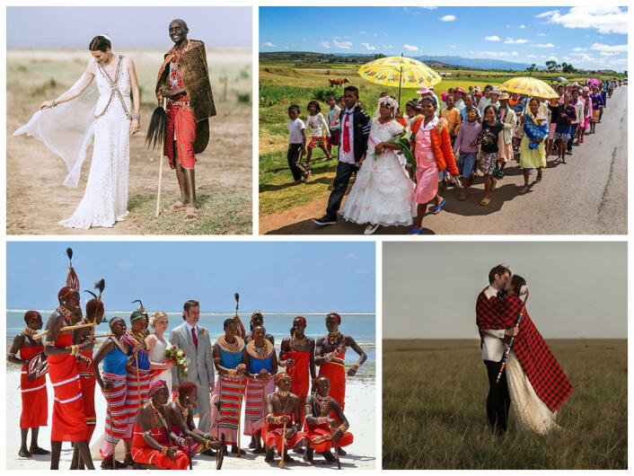 свадьба в африке фото