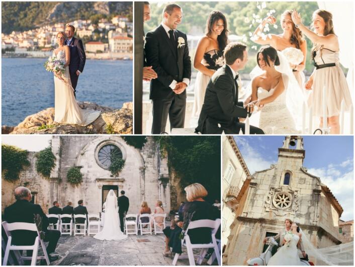свадьба в Хорватии На острове Хвар