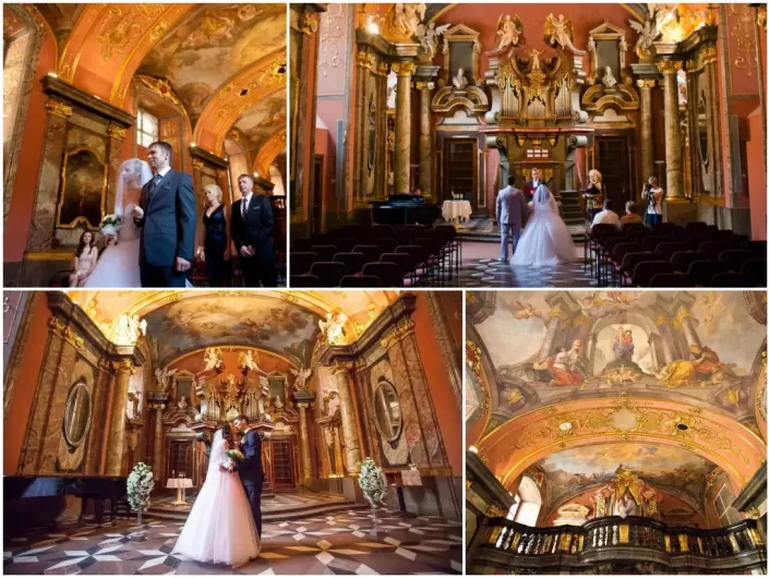 свадьба в праге Дворец Клементинум