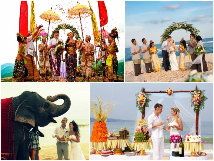 символическая свадьба на бали