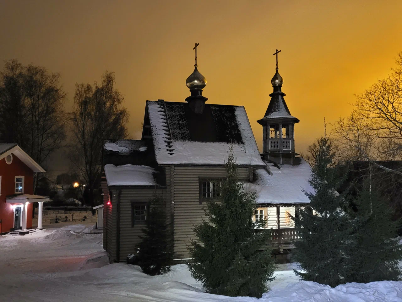 Церковь Иоанна Кронштадтского в Колтушах